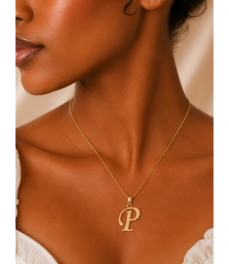 Initial Entry Necklace P