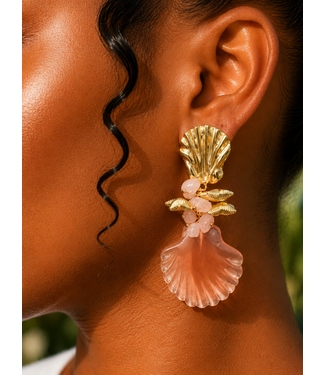 Beach Pop Earrings - Pink