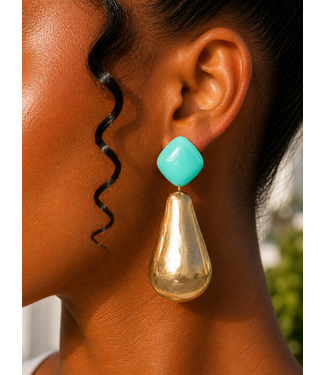 Weekend Muse Earrings - Turquoise