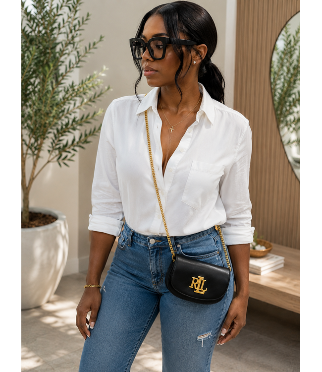 RLL Fanny Pack/Crossbody Bag - Black