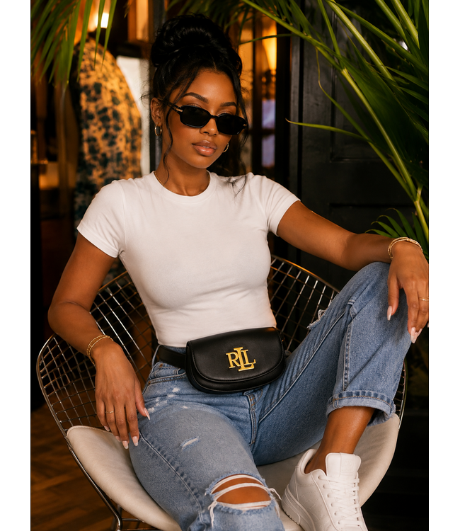 RLL Fanny Pack/Crossbody Bag - Black
