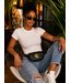 RLL Fanny Pack/Crossbody Bag - Black