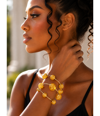 Limitless 3PC Beaded Bracelet Set - Yellow