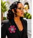Brilliant Blossom Brooch & Hair Pin - Fuchsia