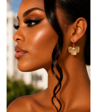 Meadow Magic Earrings - Gold