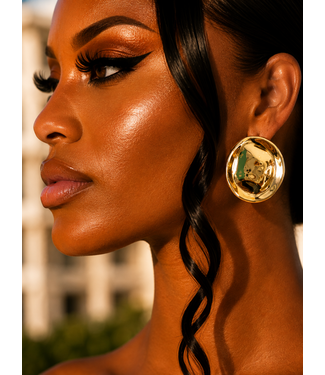 Spotlight Ready Earrings - Gold