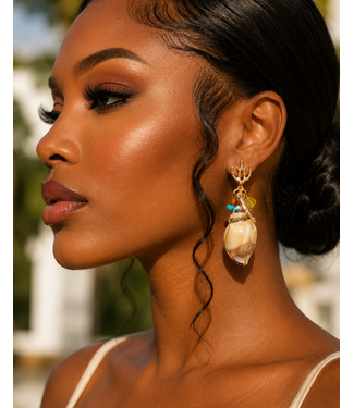 Paradise Found Earrings - Gold