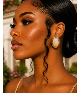 Artisan Chic Earrings - Ivory