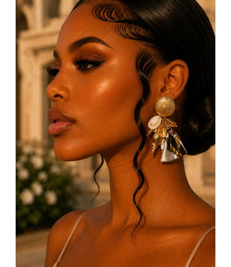 Seaside Stroll Earrings - Brown