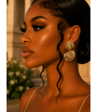 Beach Stroll Earrings - Gold