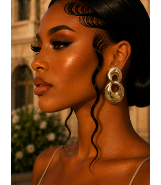 Stand By Earrings - Gold