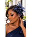 Lady Prestige Fascinator & Corsage - Navy