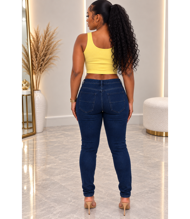 No Pressure Jeans - Dark Wash