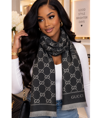 Gucci Luxe Scarf - Black