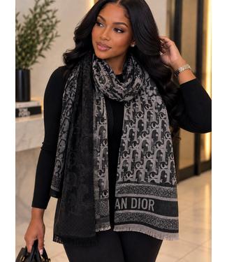 Dior Luxe Scarf - Black