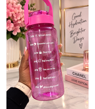 On Track 42oz Water Bottle - Pink