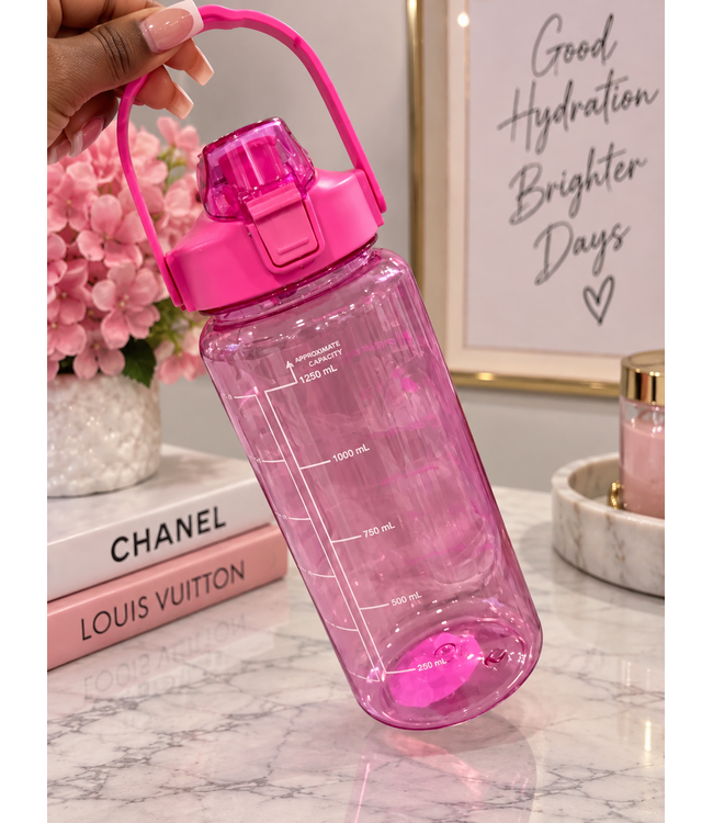 On Track 42oz Water Bottle - Pink