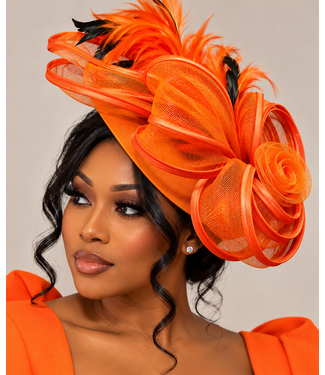 High Standards Fascinator - Orange