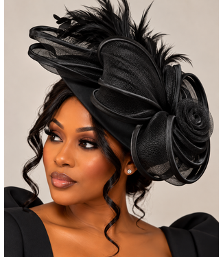 High Standards Fascinator - Black
