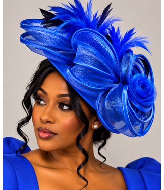 High Standards Fascinator - Royal Blue