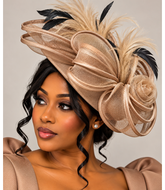 High Standards Fascinator - Tan