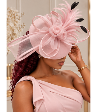 Prestige Petal Fascinator - Mauve