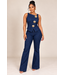 City Chic Denim Pants Set
