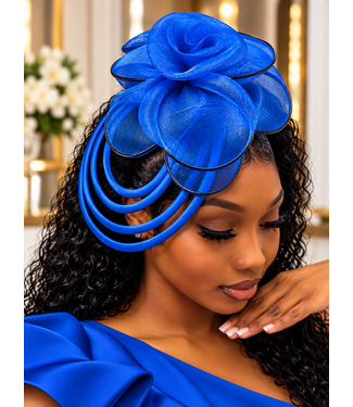 Sweet Escape Fascinator - Royal Blue
