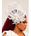 Grand Entrance Fascinator - White