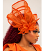Grand Entrance Fascinator - Orange