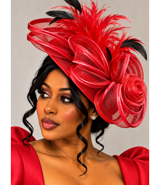 High Standards Fascinator - Red