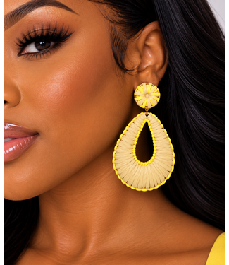 Down Home Treasure Earrings - Yellow