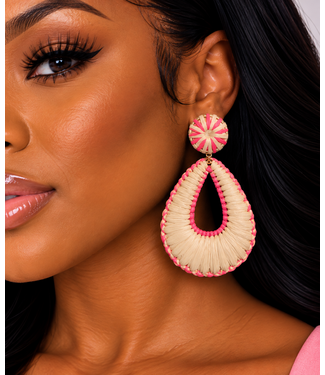 Down Home Treasure Earrings - Pink