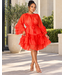 Wild Flower Ruffle Dress