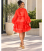 Wild Flower Ruffle Dress