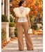 Lace Moments Ruffle Top - Ivory