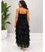 Forever Grace Ruffle Dress - Black