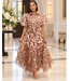 The Wild Side Buttoned Dress