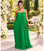 Go Along Pleated Maxi Dress - Green