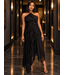 Effortless Mood Ruffle Dress - Black