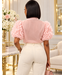 Pretty Girls Only Buttoned Top - Pink