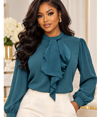 Grace In Motion Top - Teal
