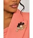 Garden Gala Brooch - Pewter