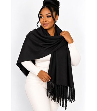 Black Pashmina Scarf
