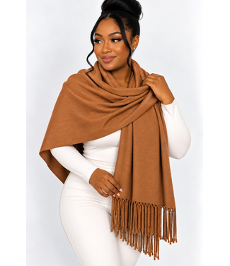 Camel Pashmina Scarf