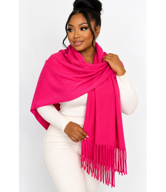 Hot Pink Pashmina Scarf