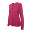 Hot Pink Round Neck Cardigan