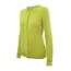 Lime Round Neck Cardigan