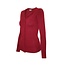 Red Round Neck Cardigan