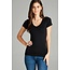 Black V Neck T-Shirt